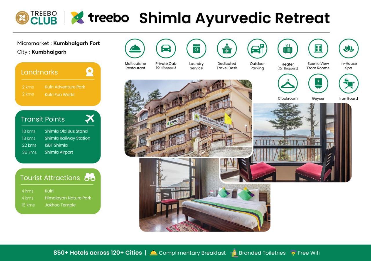 Treebo Shimla Ayurvedic Retreat Kufri Hotel Luaran gambar